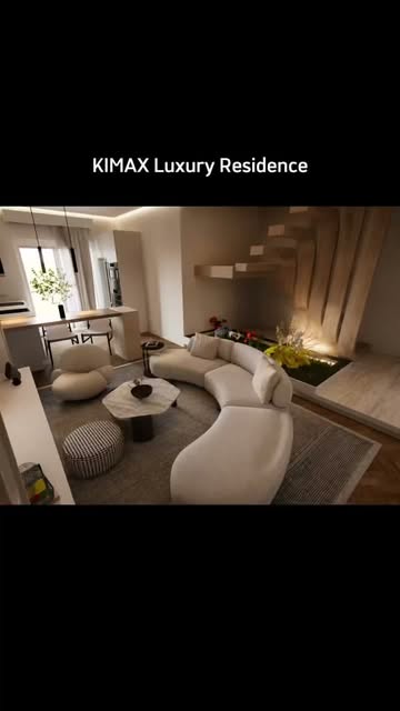 Intérieur contemporain publié par Kimax Luxury Residence